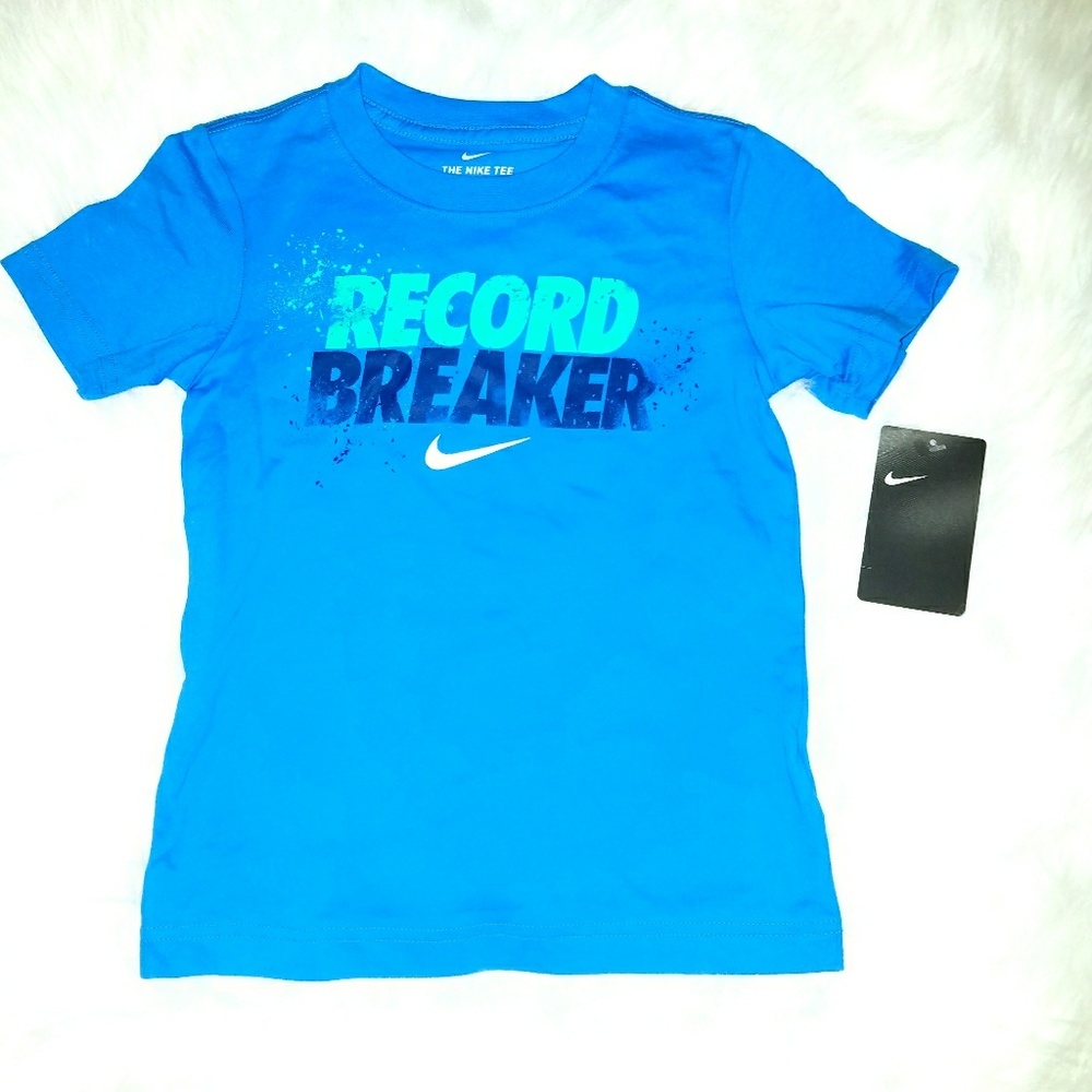 Nike Blue Athletic Graphic Tee